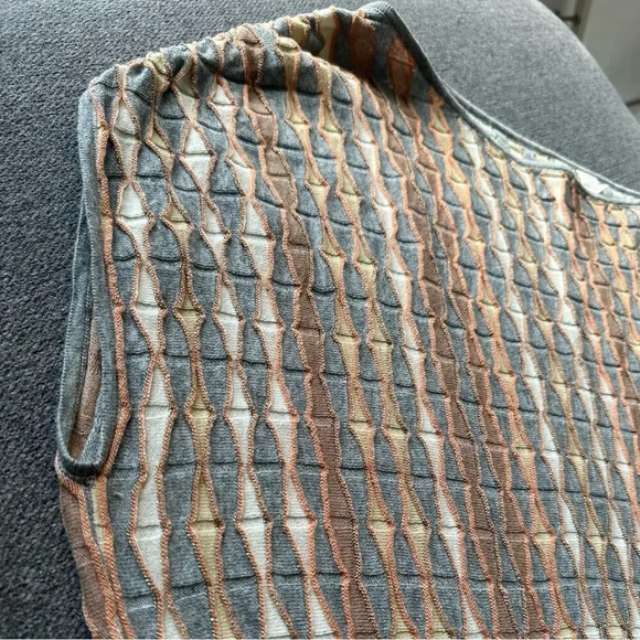 Anthropologie MOTH Nessa Pullover Textured Wool Blend Top Large - Picture 4 of 6